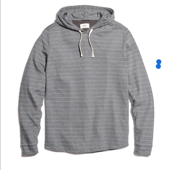 marine layer double knit hoodie